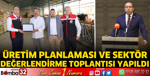 Üretim Planlaması ve Sektör Değerlendirme Toplantısı yapıldı