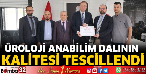 Üroloji Anabilim Dalı Akredite Edildi