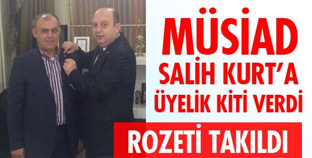 ÜYELİK KİTİ VERİLDİ!