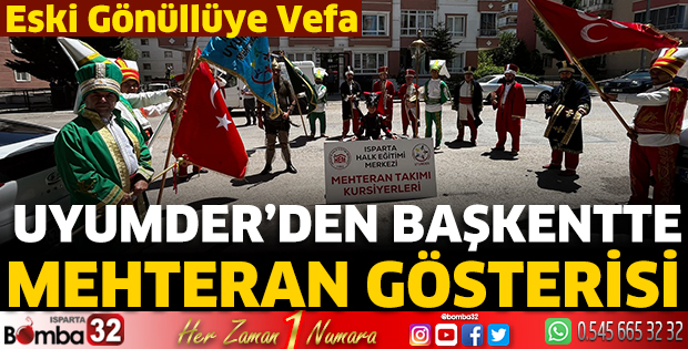 UYUMDER’den Başkentte Mehteran Gösterisi