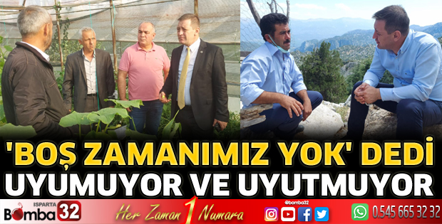 Uyumuyor ve uyutmuyor