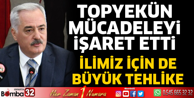 Uyuşturucu ile topyekun mücadele etmeliyiz