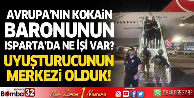 Uyuşturucunun merkezi olduk