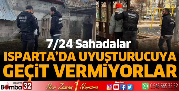 Uyuşturucuya geçit yok 