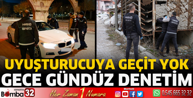 Uyuşturucuya geçit yok