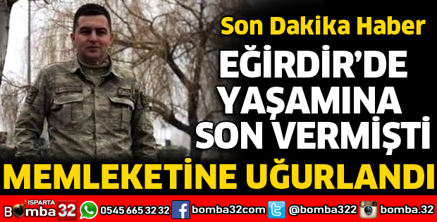UZMAN ÇAVUŞ YAŞAMINA SON VERDİ