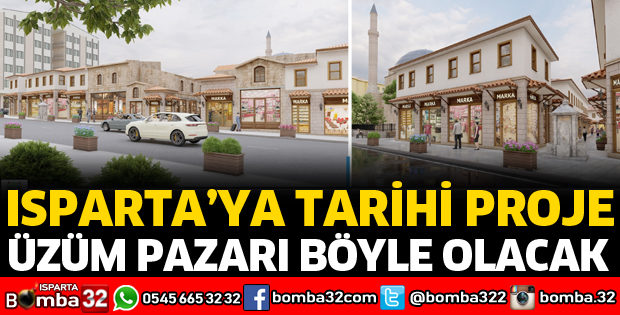 ÜZÜM PAZARI RESTORASYONU BAŞLIYOR