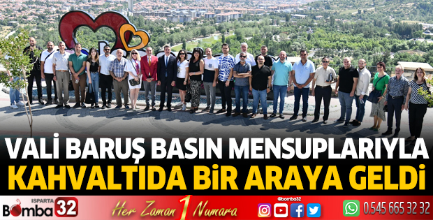 Vali Baruş basın mensuplarıyla kahvaltıda bir araya geldi