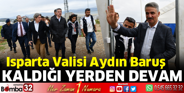 Vali Baruş Keçiborlu'da