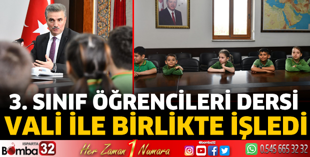 Vali Baruş öğrencileri kırmadı