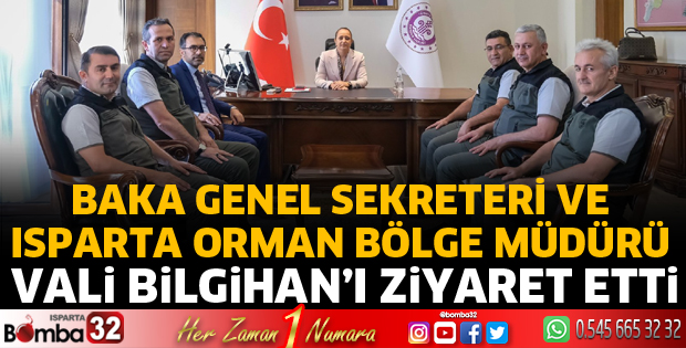 Vali Bilgihan’a hayırlı olsun ziyareti