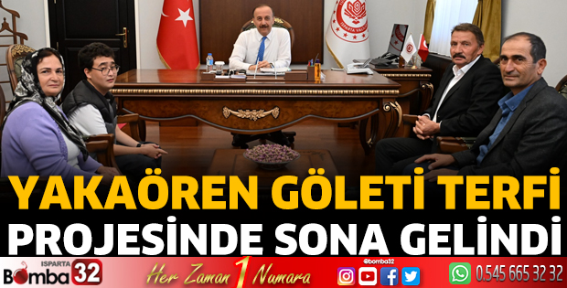 Vali Erin: “Yakaören Göleti Projesinde sona yaklaşıldı”