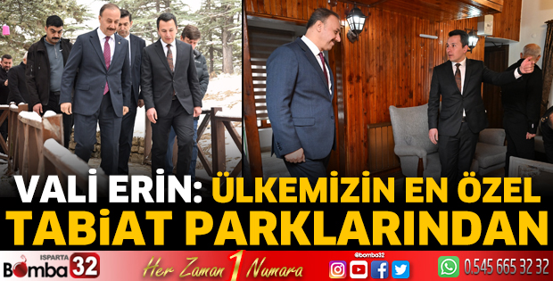 Vali Erin ilçe ziyaretlerinde