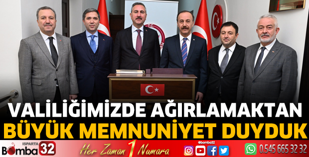 Vali Erin'i ziyaret ettiler