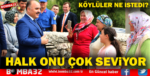 VALİ GÜNAYDIN 4 KÖYDE TALEPLERİ DİNLEDİ.