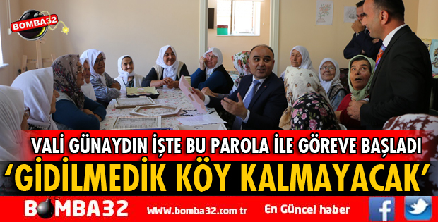 VALİ GÜNAYDIN ATABEY İLÇESİ VE KÖYLERİNİ ZİYARET ETTİ
