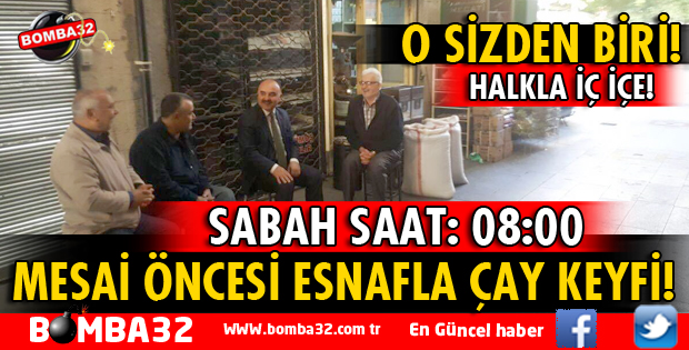 VALİ GÜNAYDIN MESAİYE ESNAF ZİYARETİ İLE BAŞLIYOR