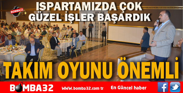 VALİ GÜNAYDIN  MİLLETVEKİLİ  BİLGİÇ  İFTARI  İL ÖZEL İDARE ÇALIŞANLARIYLA AÇTI