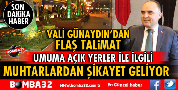VALİ GÜNAYDIN MUHTARLARLA BULUŞTU