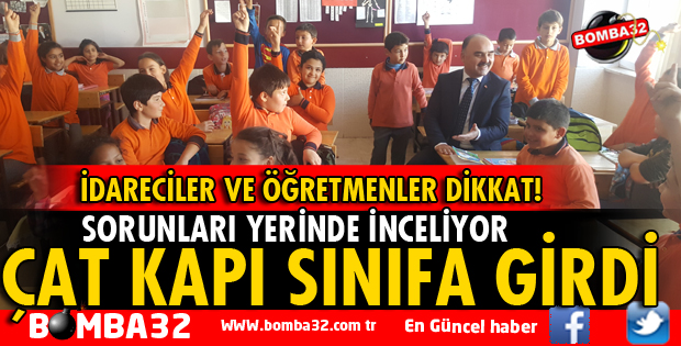 VALİ GÜNAYDIN ÖĞRENCİLERLE BULUŞTU