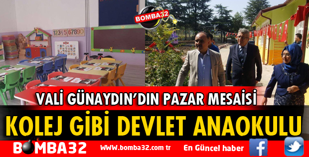 VALİ GÜNAYDIN OKULLARIN AÇILMASI ÖNCESİNDE DENETLEME YAPTI
