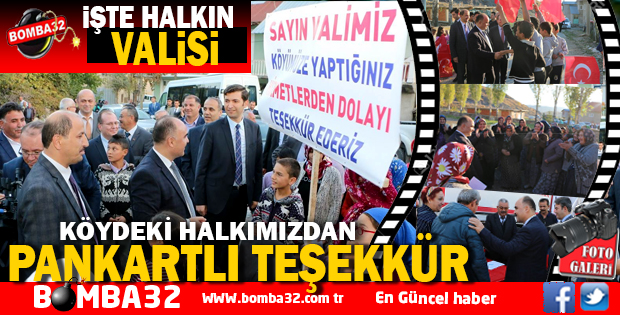VALİ GÜNAYDIN YALVAÇ İLÇESİNİ VE KÖYLERİNİ ZİYARET ETTİ