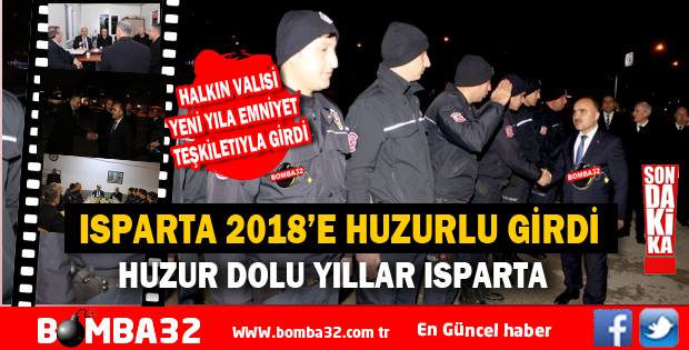 VALİ GÜNAYDIN YENİ YILI EMNİYET TEŞKİLATIYLA KARŞILADI