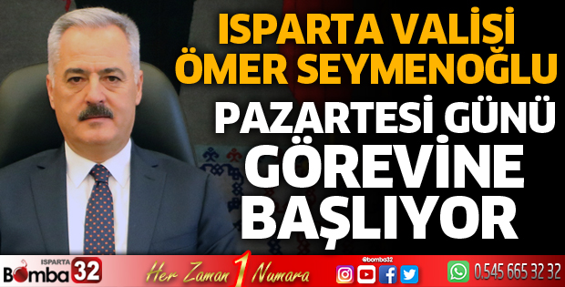 Vali Ömer Seymenoğlu görevine başlıyor