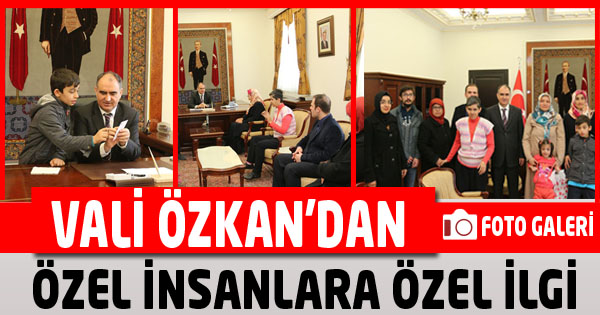 Vali Özkan; 'Otistik bireylerin toplumda özel bir yeri var'