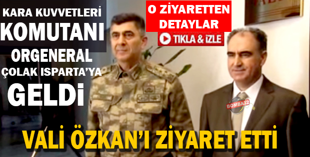 Vali Özkan’ı ziyaret etti