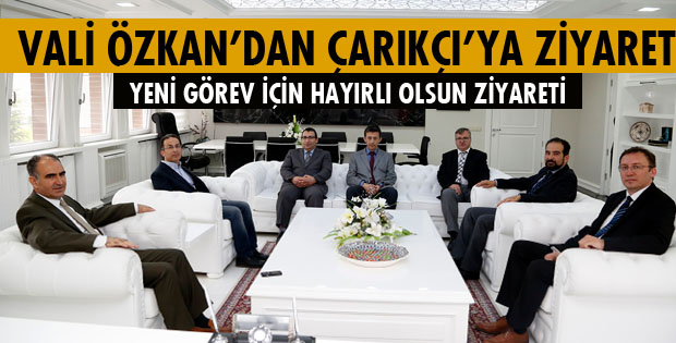 VALİ ÖZKAN'DAN İLK ZİYARET