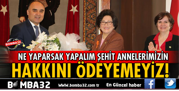 VALİ ŞEHMUS GÜNAYDIN ANNELER GÜNÜNÜ KUTLADI