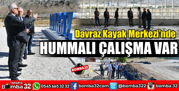 VALİ SEYMENOĞLU DAVRAZ’DA İNCELEMELERDE BULUNDU