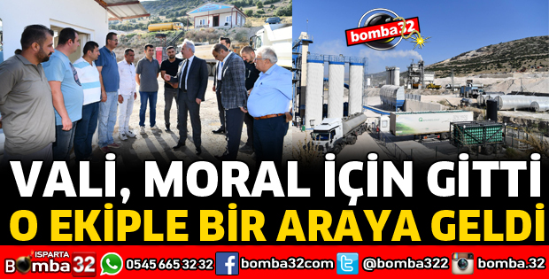 VALİ SEYMENOĞLU O EKİPLE BULUŞTU