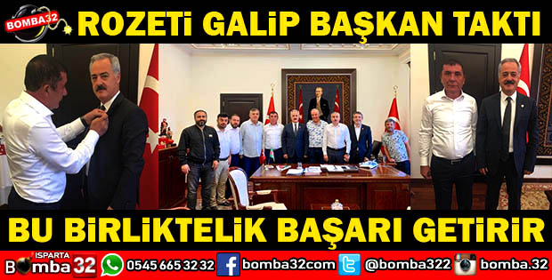 VALİ SEYMENOĞLUNA ROZET TAKTILAR