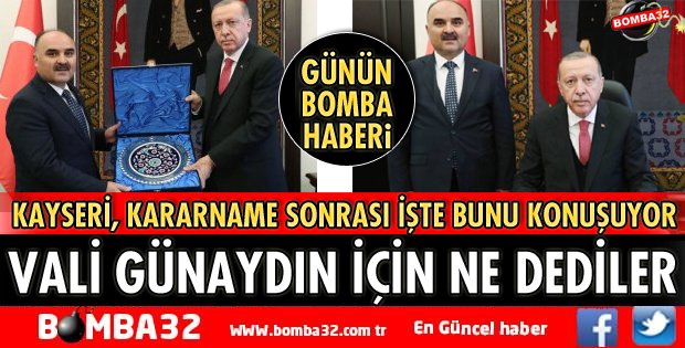 VALİLER KARARNAMESİNİN KAYSERİ’DEKİ YANSIMALARI