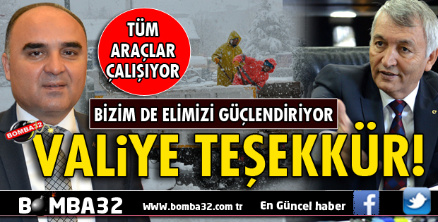 VALİYE TATİL TEŞEKKÜRÜ