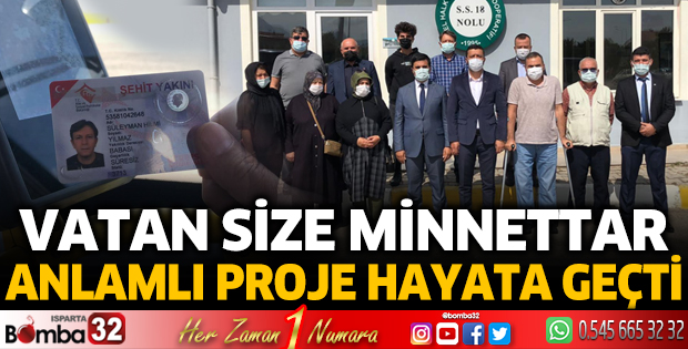 Vatan size minnettar