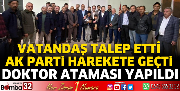 Vatandaş talep etti, AK Parti harekete geçti