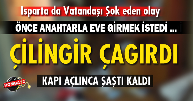 VATANDAŞI ŞOK EDEN OLAY