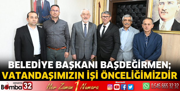 Vatandaşımızın işi önceliğimizdir