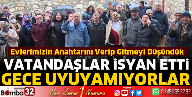 Vatandaşlar isyanda