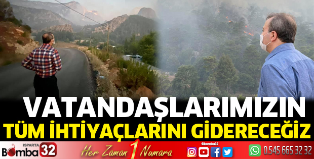 Vatandaşlarımızın tüm ihtiyaçlarını gidereceğiz
