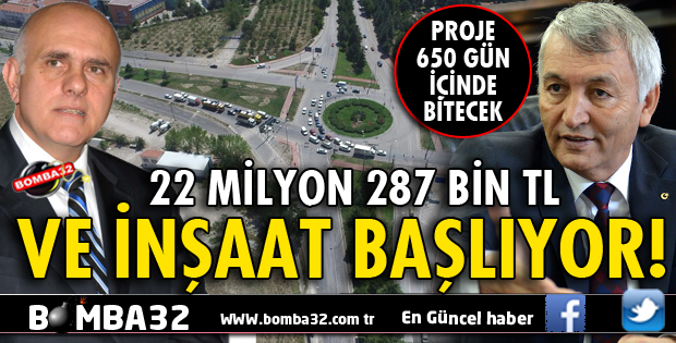 VE MİGROS KAVŞAĞI'NDA İNŞAAT BAŞLIYOR