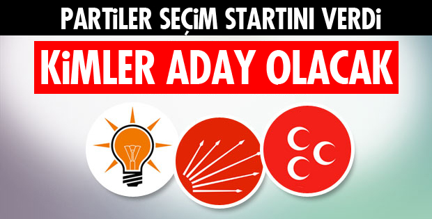 VE SEÇİM BAŞLIYOR!