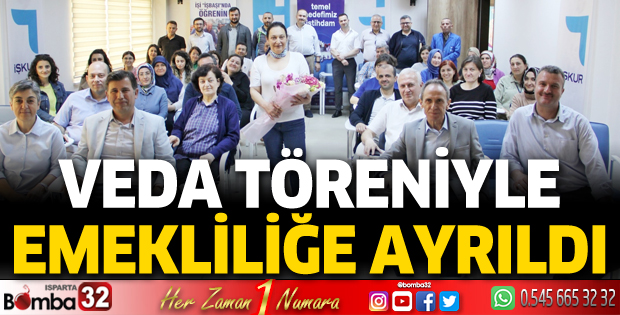 Veda töreniyle emekliliğe ayrıldı