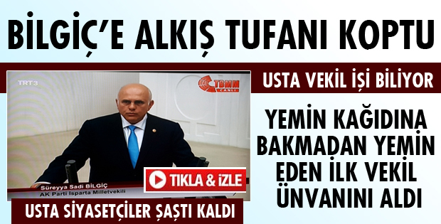 VEKİL AND İÇTİ ALKIŞ KOPTU!