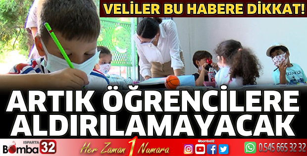 Veliler bu habere dikkat