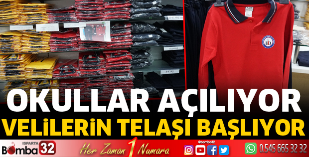 Velilerin okul telaşı başlıyor