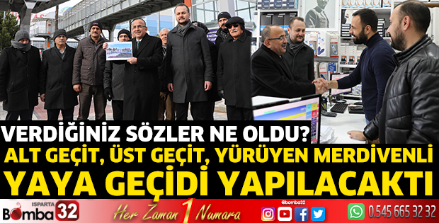 Verdiğiniz sözler ne oldu? 